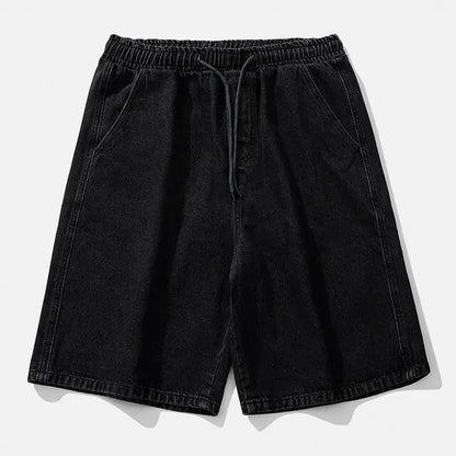 Men's Vintage Streetwear, Denim Shorts