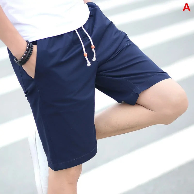 Summer Men's Casual Loose Sports Shorts - Cotton