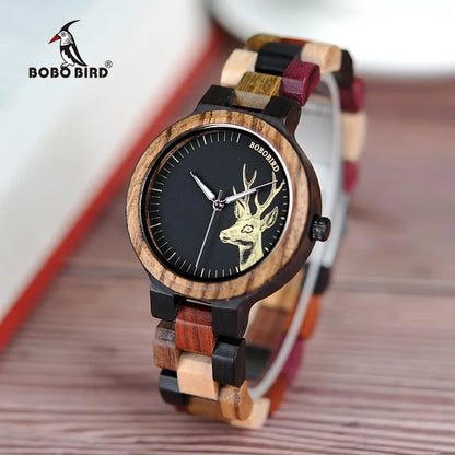 Watches made of natural wood