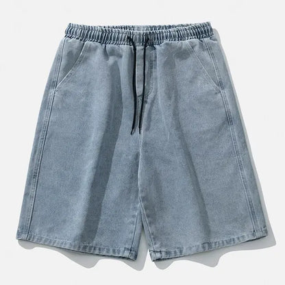 Men's Vintage Streetwear, Denim Shorts