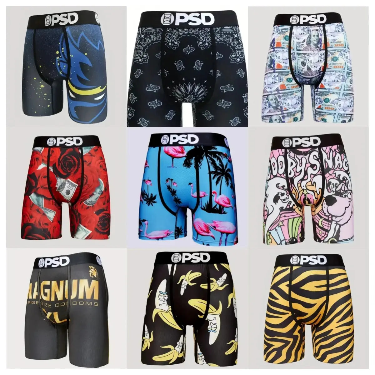 Sexy men's underwear, Boxer shorts