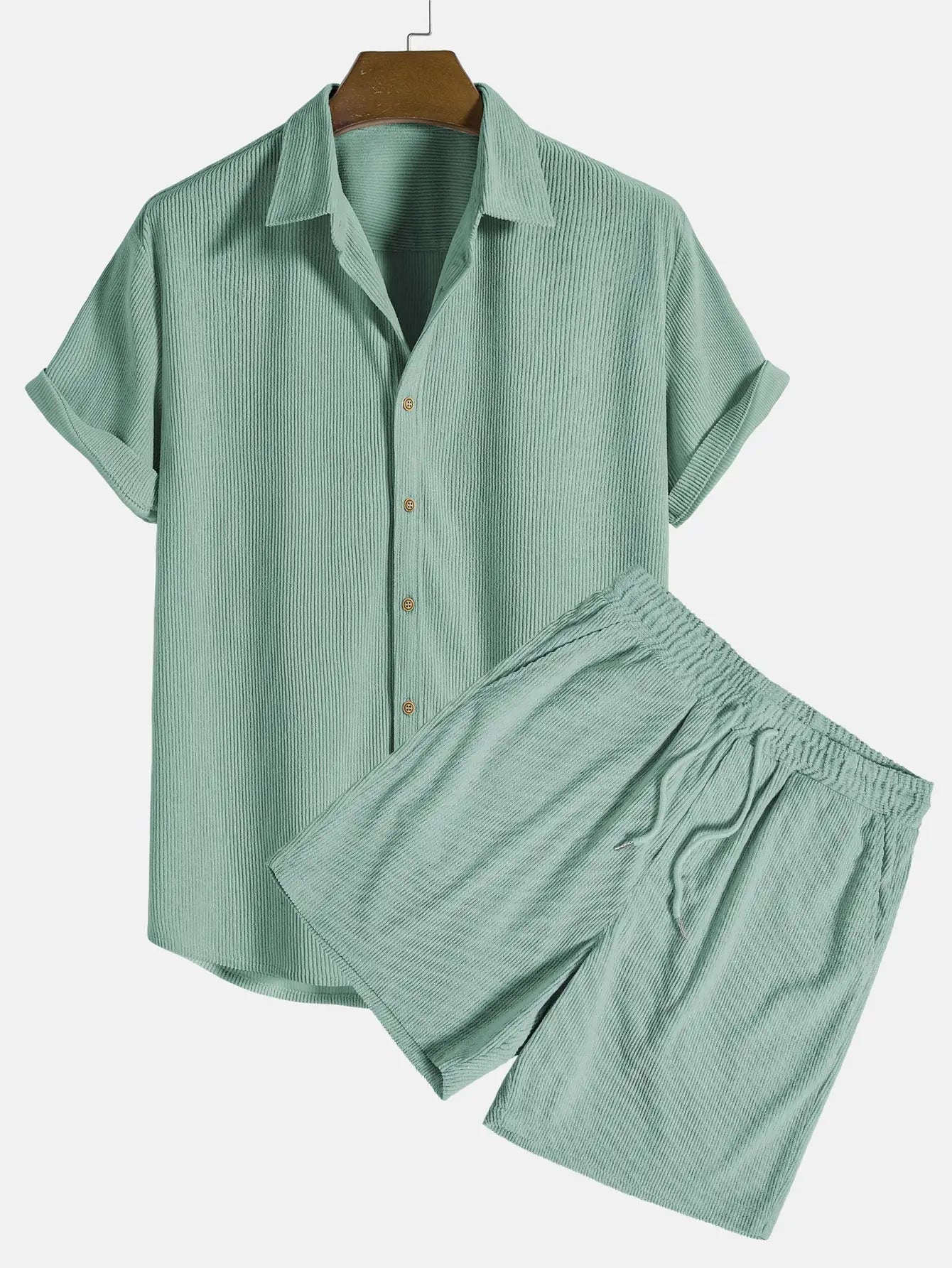 Summer season, Modern classic set of polo and shorts