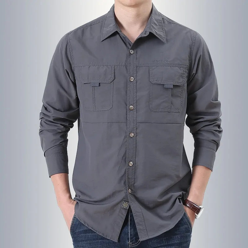 Stay Cool with Men's Summer Shirt