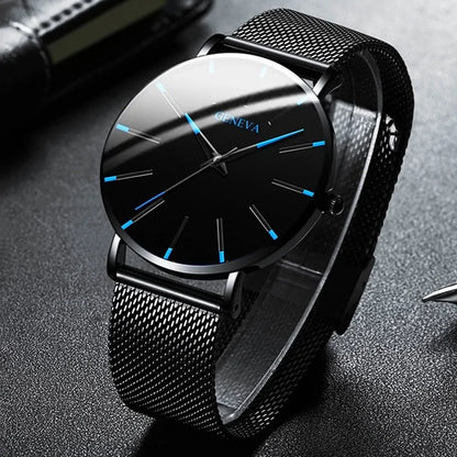 Minimalistic Ultrathin Men's Watch