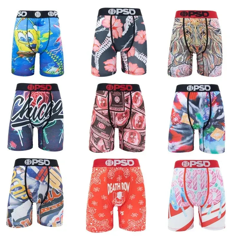 Men's underwear-boxers with a fashionable print