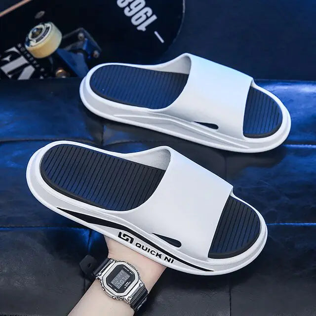 Summer Men's Slippers Outdoor Men's Slip-on Shoes