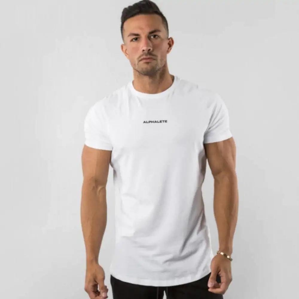 Comfy Men Fitted Gym T-Shirt