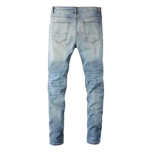 Level Up Your Style Game with Men's Streetwear Denim Jeans