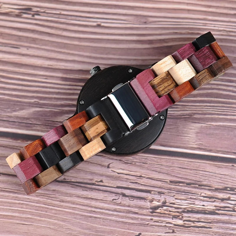 Watches made of natural wood