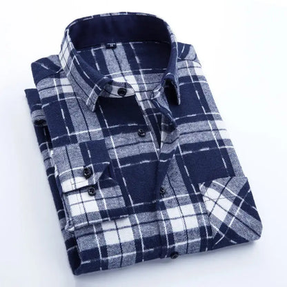 Stylish and Cozy Men's Flannel Shirt