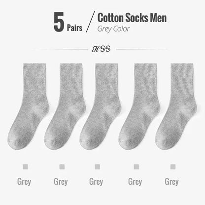 Premium Cotton Men's Dress Socks