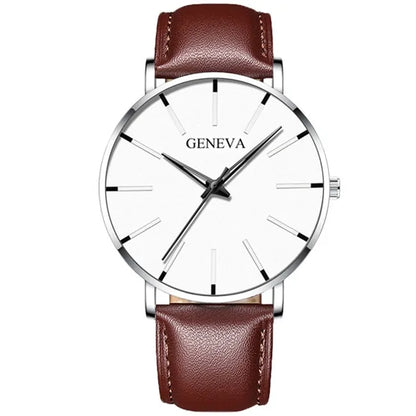 Minimalistic Ultrathin Men's Watch