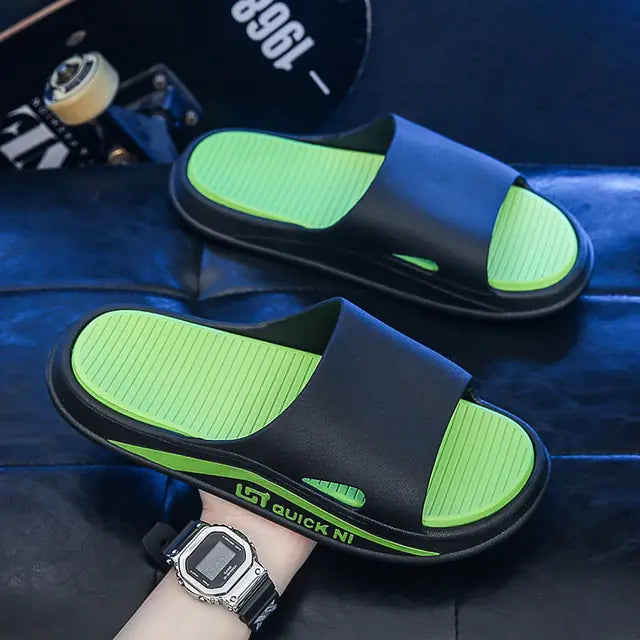 Summer Men's Slippers Outdoor Men's Slip-on Shoes