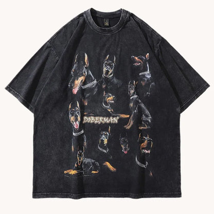 Unleash Your Style with the Vintage Doberman T-Shirt