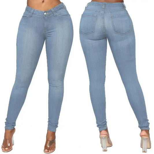 Women's skinny jeans with High Elasticity