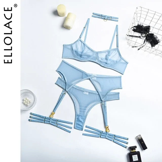 Sexy Erotic Lingerie 4 Pieces