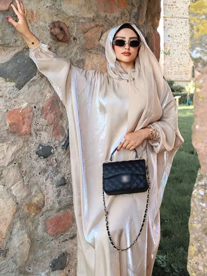 Elegant women's dress made of morocco Abaya