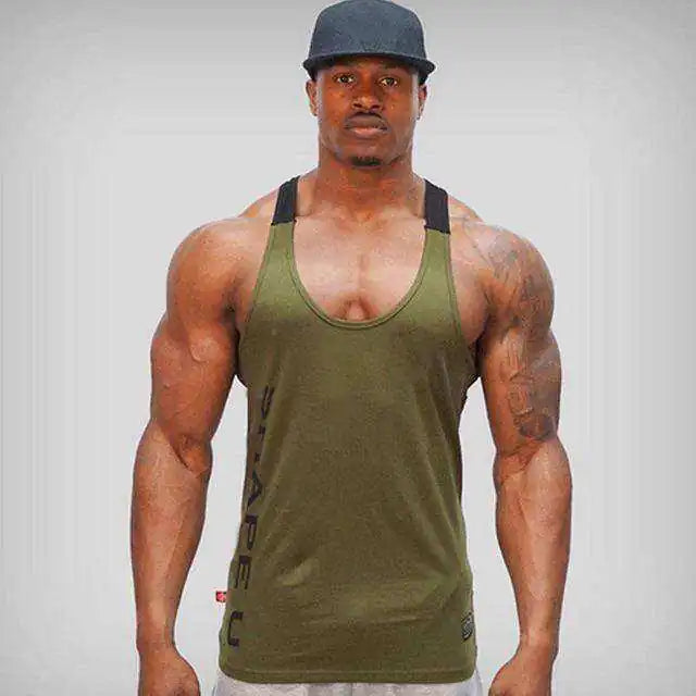 Aesthetic U-shaped Bodybuilding T-shirt