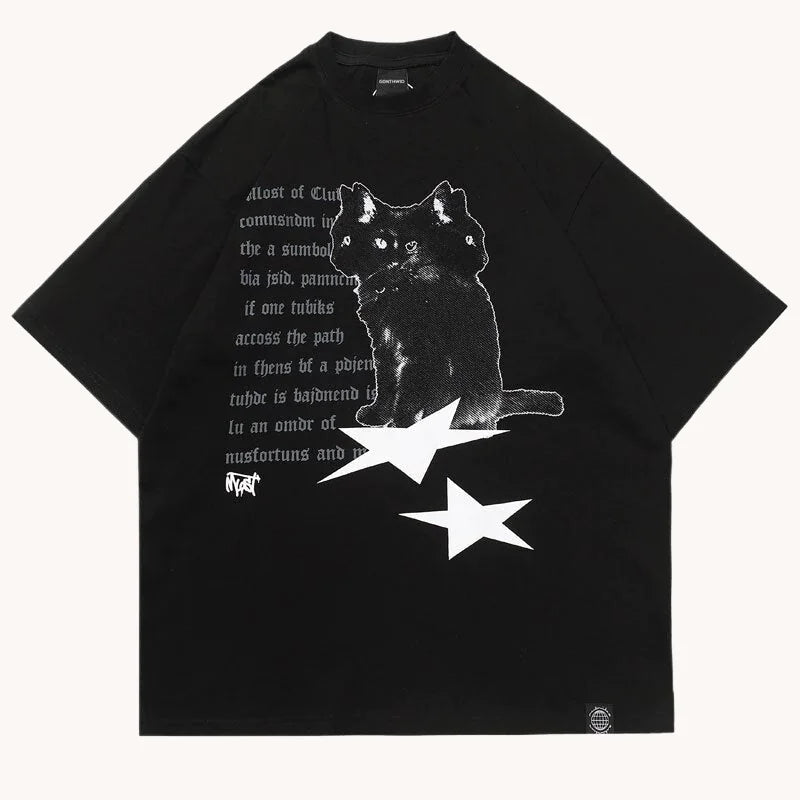 Embrace Your Inner Feline with the Black Cats T-Shirt