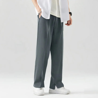 Elegant trousers with straight legs