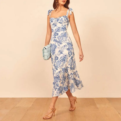 Step into Timeless Beauty with an Elegant Vintage Floral Dress