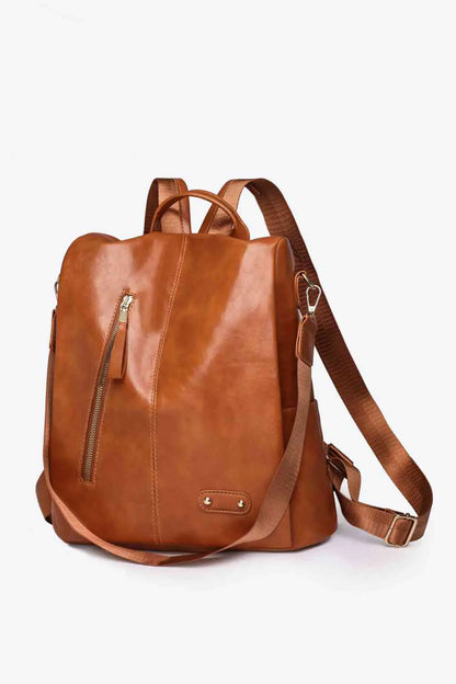 Backpack with a zipper pocket Marcy