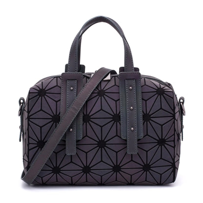 Luminous Geometric Handbag Set