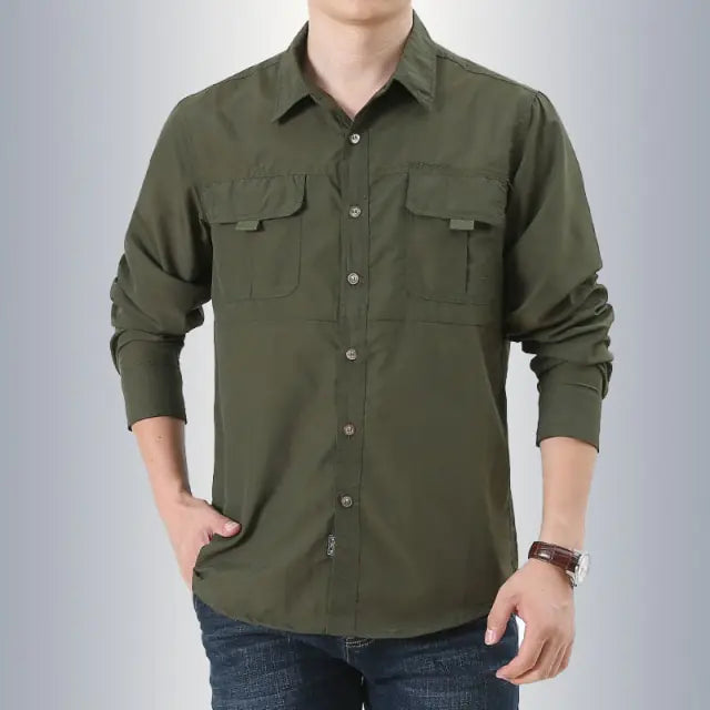 Stay Cool with Men's Summer Shirt