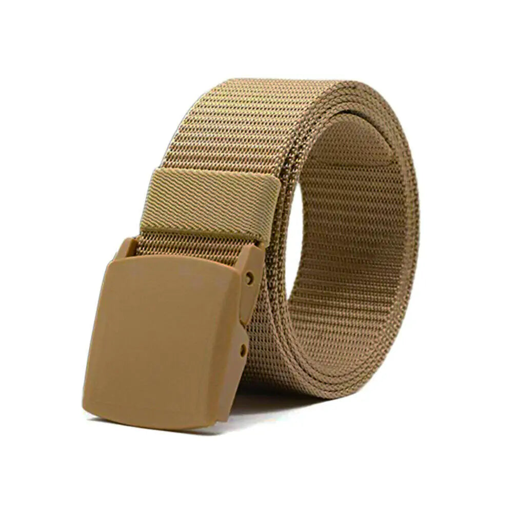 Men's Nylon Belt with Plastic Cam Buckle