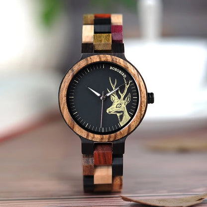 Watches made of natural wood