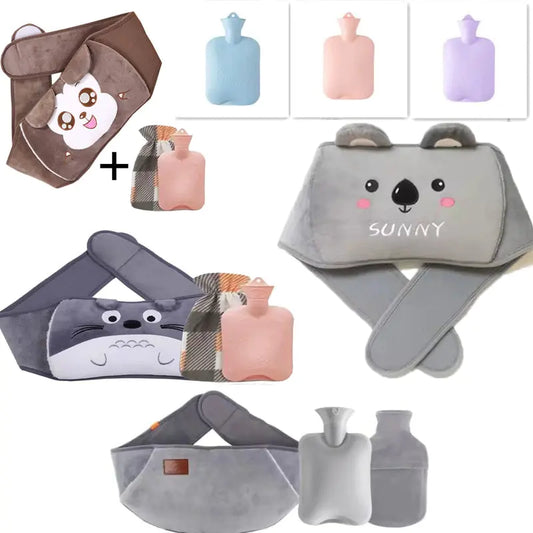 A bag for a hot water bottle