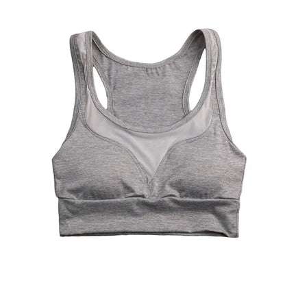 Women's Mesh Sports Bras in patchwork Style with Straps wholesale
