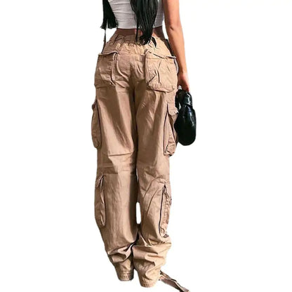 Tight baggy cargo pants