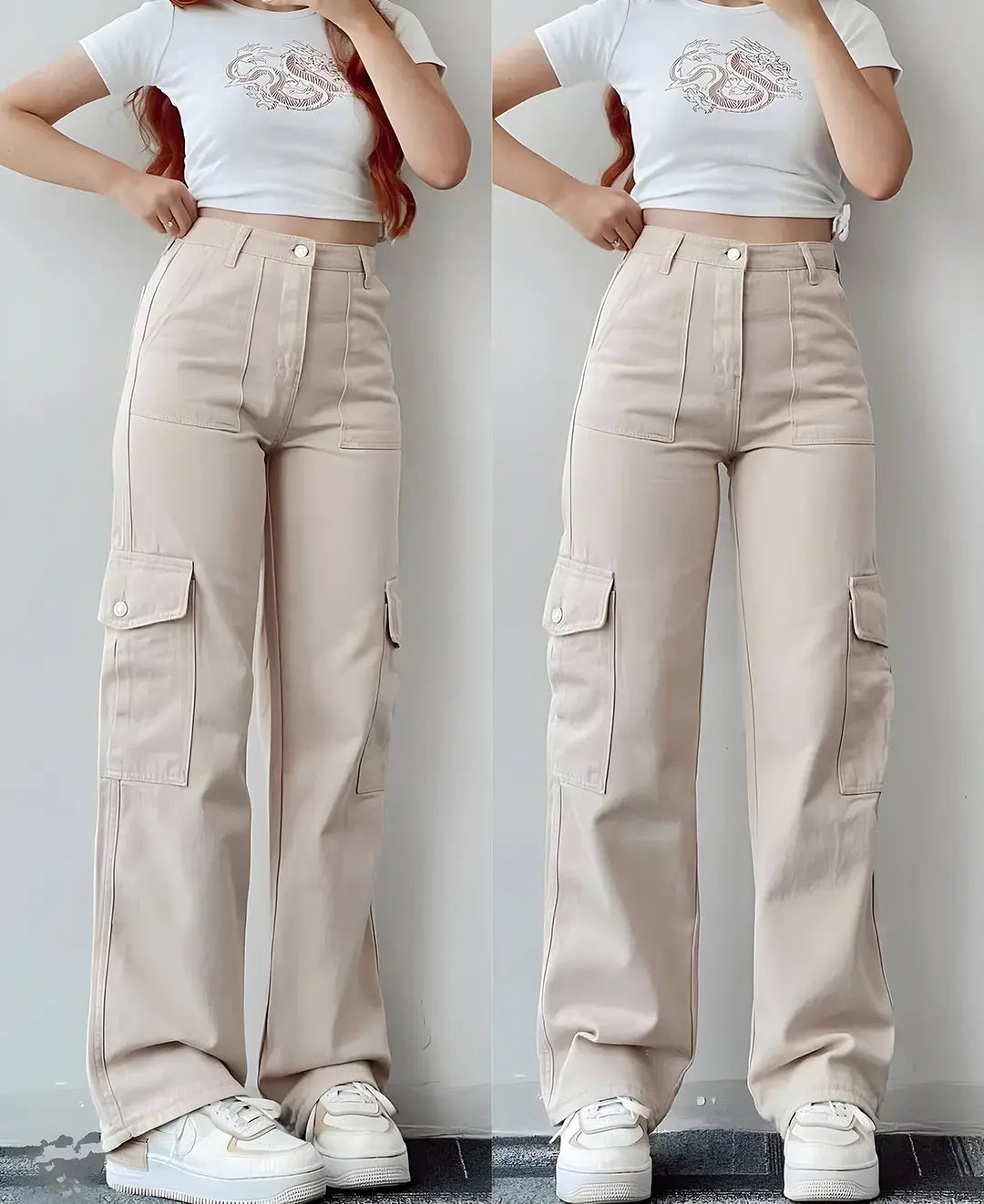 Fashion Vintage Cargo Pants