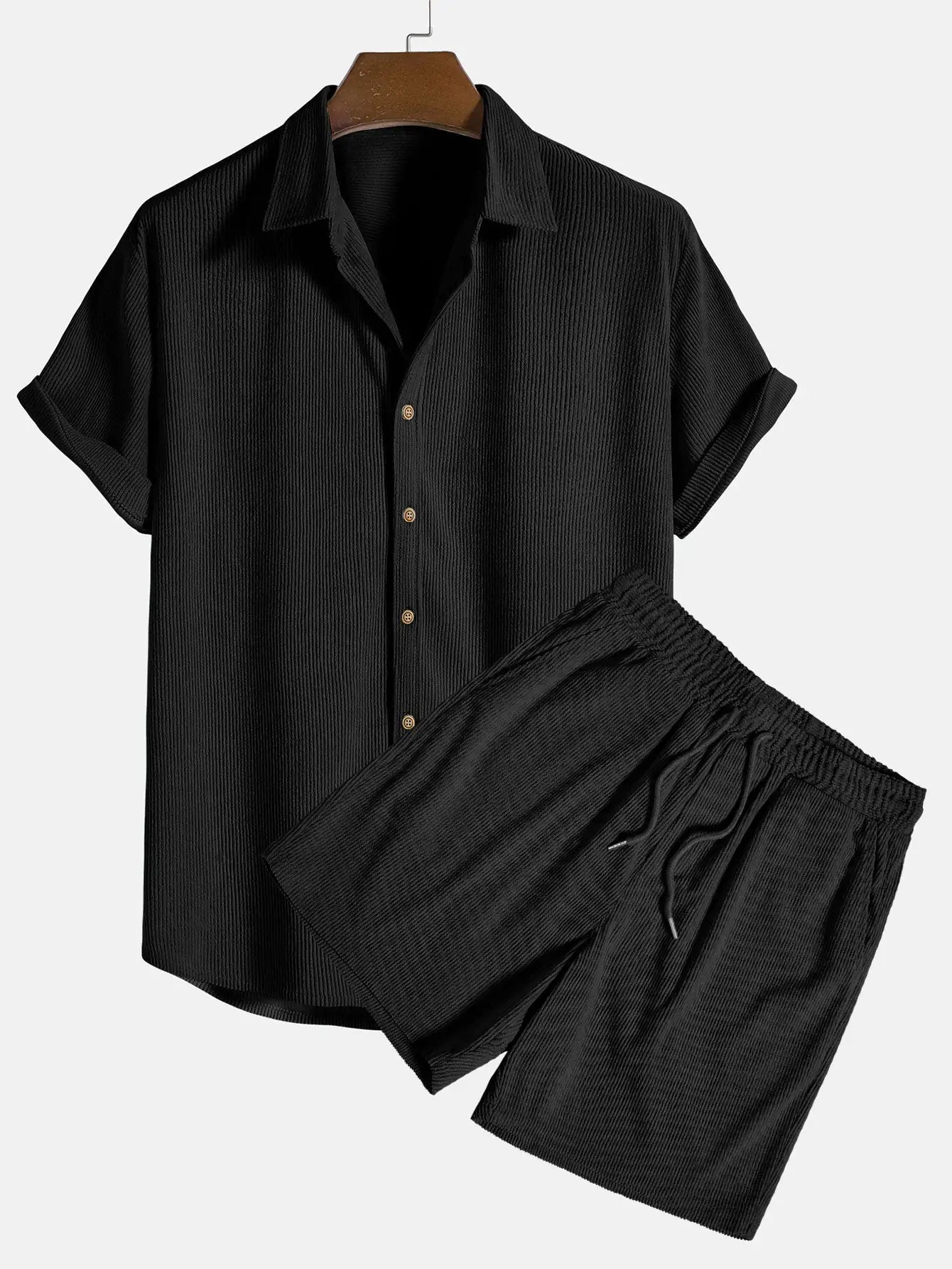 Summer season, Modern classic set of polo and shorts