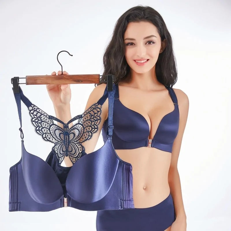 Push-up underwear, Backless Bra, Front closure