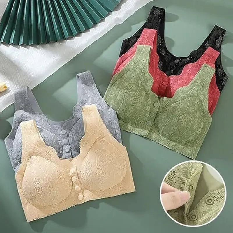 Experience Comfort and Elegance with Elderly Underwear: Lace Tank Top Bra