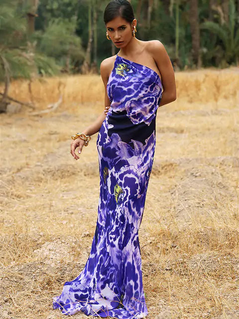Turn Heads with the YIKUO Sexy Maxi Dress