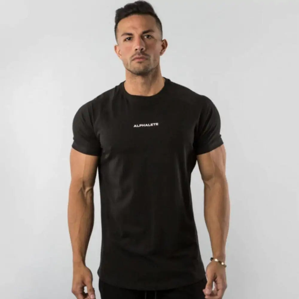 Comfy Men Fitted Gym T-Shirt