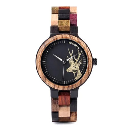 Watches made of natural wood