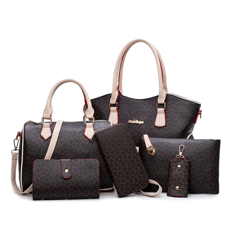 Women's fashionable leather bags