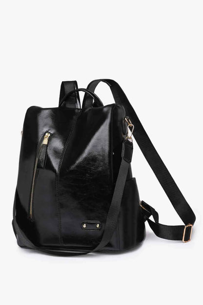 Backpack with a zipper pocket Marcy