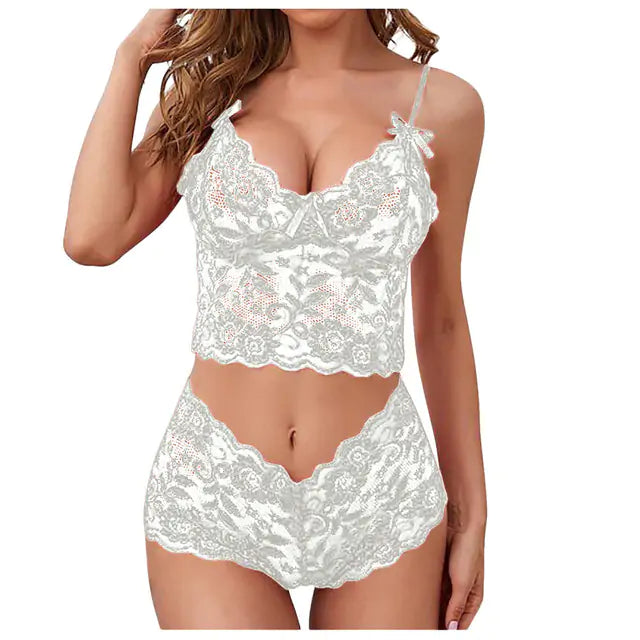 A set of lace underwear