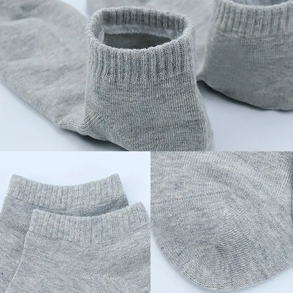 Low-cut cotton socks