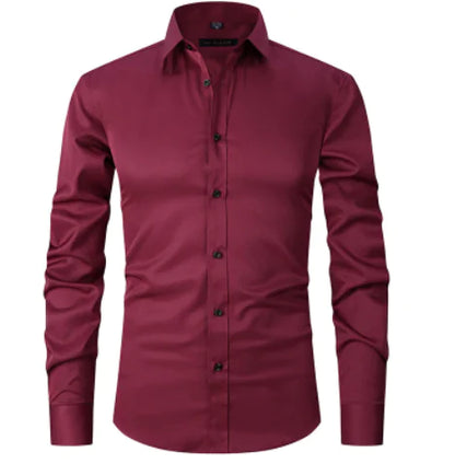 Men's anti-wrinkle shirt