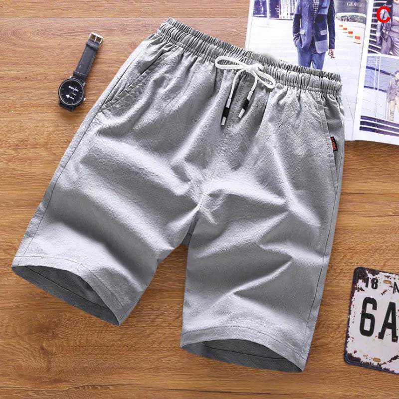 Summer Men's Casual Loose Sports Shorts - Cotton