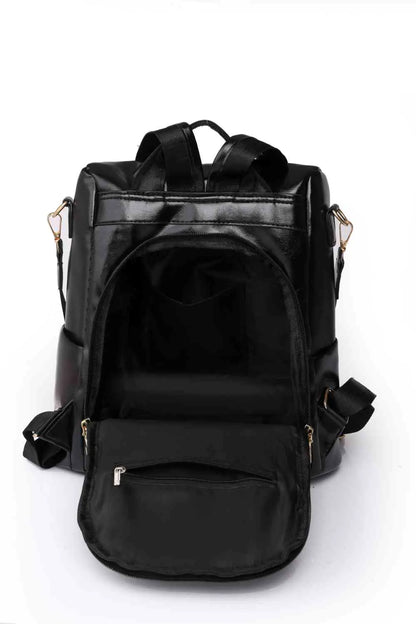 Backpack with a zipper pocket Marcy