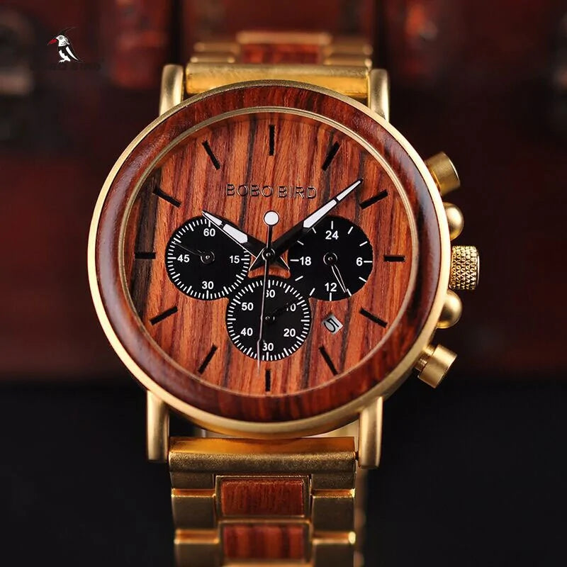 Decorate your wrist with a Luxurious Wooden Wristwatch