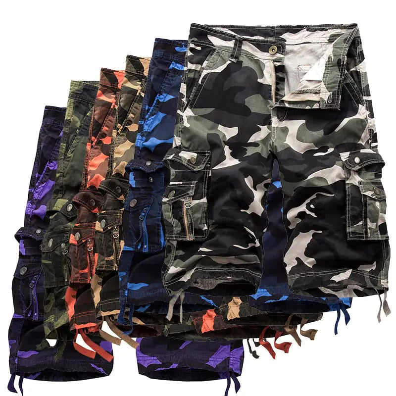 Cargo shorts for men military