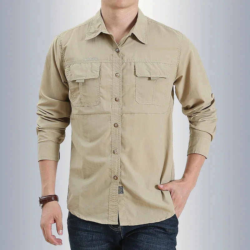 Stay Cool with Men's Summer Shirt